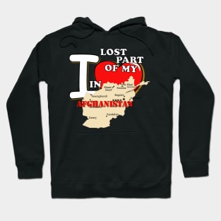 I Lost Part My Heart in Afghainstan Hoodie